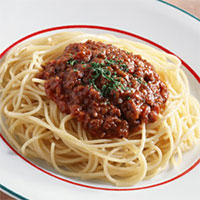ミートソーススパゲティー