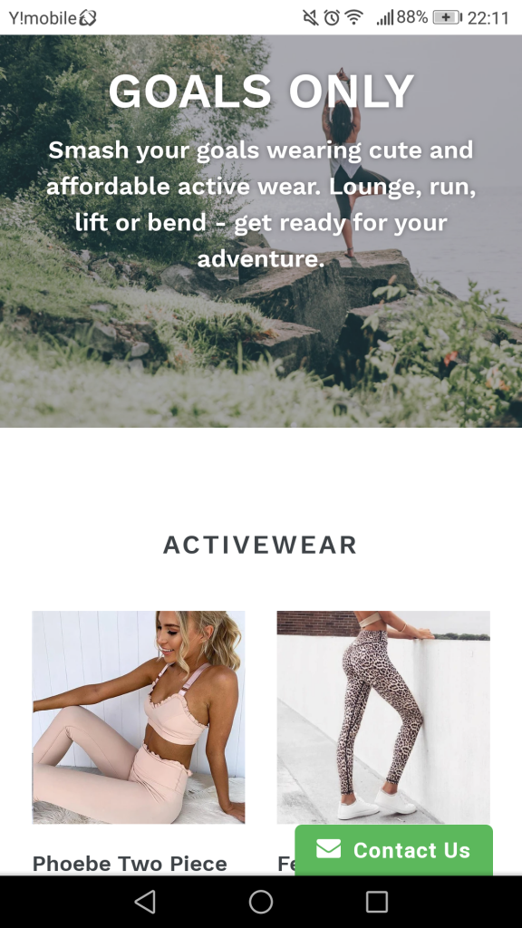 Goals Only Apparel shop HP brand ambassador