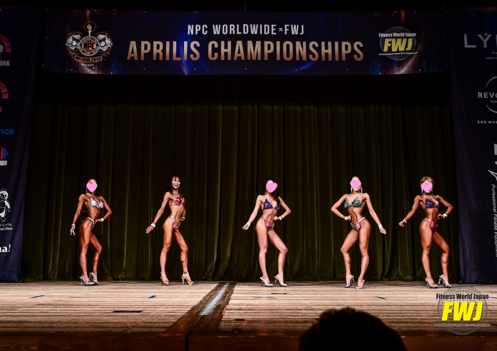 FWJ IFBB Aprilis Championships 2022 千葉 ビキニ フィットネス大会 ボディービルディング bikini fitness body building
